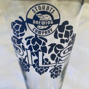 Stoudts Brewing Pils Pint Glasse. Set of 4. NWOT
